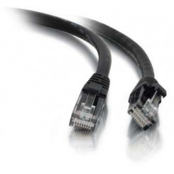 C2G - Patch cable - RJ-45 (M) to RJ-45 (M) - 1 m - UTP - CAT 6 - booted, snagless - black